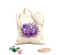 AILOONG Reinforced Bottom Canvas Bag fire extinguisher simple clip art 340g/m² thick fabric Uses as a gift bag