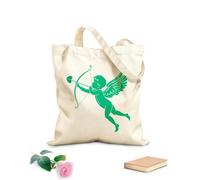 AILOONG Reinforced Bottom Canvas Bag four cupid angels with bow and arrow 340g/m² thick fabric Uses as a gift bag