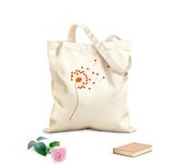 AILOONG Reinforced Bottom Canvas Bag from a dandelion seeds depart a 340g/m² thick fabric Uses as a gift bag