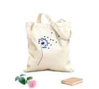 AILOONG Reinforced Bottom Canvas Bag from a dandelion seeds depart a 340g/m² thick fabric Uses as a gift bag