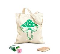 AILOONG Reinforced Bottom Canvas Bag fungus surreal astrology style 340g/m² thick fabric Uses as a gift bag