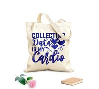 AILOONG Reinforced Bottom Canvas Bag vintage behavior therapist 340g/m² thick fabric Uses as a gift bag
