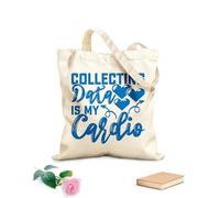AILOONG Reinforced Bottom Canvas Bag vintage behavior therapist 340g/m² thick fabric Uses as a gift bag