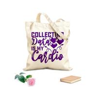 AILOONG Reinforced Bottom Canvas Bag vintage behavior therapist 340g/m² thick fabric Uses as a gift bag