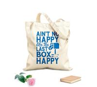 AILOONG Reinforced Bottom Canvas Bag vintage postal worker 340g/m² thick fabric Uses as a gift bag