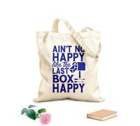 AILOONG Reinforced Bottom Canvas Bag vintage postal worker 340g/m² thick fabric Uses as a gift bag