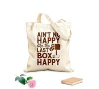 AILOONG Reinforced Bottom Canvas Bag vintage postal worker 340g/m² thick fabric Uses as a gift bag