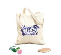 AILOONG Reusable Shopper Bags Bonne Fete Bationale 340g/m² thick fabric Foldable