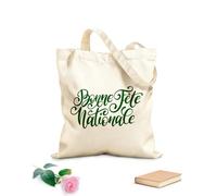 AILOONG Reusable Shopper Bags Bonne Fete Bationale 340g/m² thick fabric Foldable