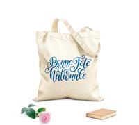 AILOONG Reusable Shopper Bags Bonne Fete Bationale 340g/m² thick fabric Foldable