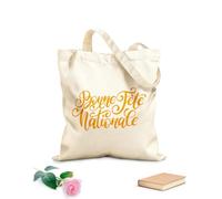 AILOONG Reusable Shopper Bags Bonne Fete Bationale 340g/m² thick fabric Foldable