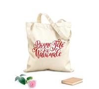 AILOONG Reusable Shopper Bags Bonne Fete Bationale 340g/m² thick fabric Foldable
