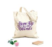 AILOONG Reusable Shopper Bags Bonne Fete Bationale 340g/m² thick fabric Foldable