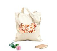 AILOONG Reusable Shopper Bags Bonne Fete Bationale 340g/m² thick fabric Foldable