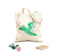 AILOONG Reusable Shopper Bags Crest Of Courage Conquer The Mountain Peak 340g/m² thick fabric Foldable