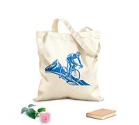 AILOONG Reusable Shopper Bags Crest Of Courage Conquer The Mountain Peak 340g/m² thick fabric Foldable