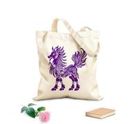 AILOONG silhouette kirin the mythical creature only Canvas Wine Gift Bag 340g/m² thick fabric Matches clothing
