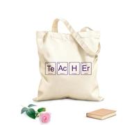 AILOONG Teacher School Chemistry Laboratory Science Class Canvas Tote Bag 340g/m² thick fabric Replaces school bag
