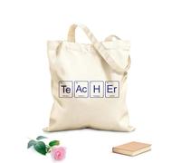 AILOONG Teacher School Chemistry Laboratory Science Class Canvas Tote Bag 340g/m² thick fabric Replaces school bag