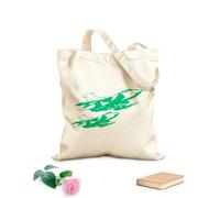 AILOONG Two Fighter Planes Calico Women's Bags 340g/m² thick fabric Foldable