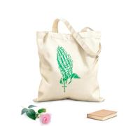 AILOONG Unbleached Canvas Tote Bag Cross Skull Bones Hands Christian Prayer Room 340g/m² thick fabric Uses as a tool bag