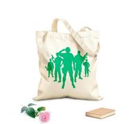 AILOONG Unbleached Canvas Tote Bag Military, Army, Marines: Navy Veterans and Heroes Supporting Our Troops 340g/m² thick fabric Uses as a tool bag