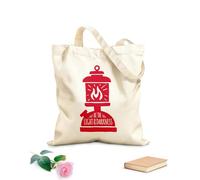 AILOONG Unbleached Canvas Tote Bag Motivation Quotes Be Light The Darkness 340g/m² thick fabric Uses as a tool bag