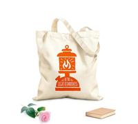 AILOONG Unbleached Canvas Tote Bag Motivation Quotes Be Light The Darkness 340g/m² thick fabric Uses as a tool bag