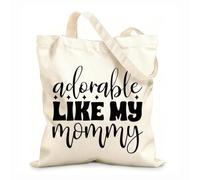 AILOONG Webbing Strap Tote Bag 12 oz thick fabric baby new born Sketching bag 25x30cm Small