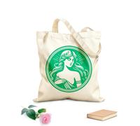 AILOONG Webbing Strap Tote Bag 340g/m² thick fabric Artistic representations of the Roman goddess Proserpina highlight her beauty and her role as wife of Hades Sketching bag