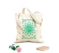 AILOONG Webbing Strap Tote Bag 340g/m² thick fabric astrology mandala Sketching bag