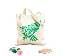 AILOONG Webbing Strap Tote Bag 340g/m² thick fabric aztec totem eagle mayan and inca tribal symbol Sketching bag