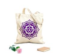 AILOONG Webbing Strap Tote Bag a solid style icon of tantra symbol symbol 340g/m² thick fabric Sketching bag