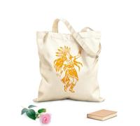 AILOONG Webbing Strap Tote Bag a vintage style of native dancer 340g/m² thick fabric Sketching bag