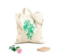 AILOONG Webbing Strap Tote Bag a vintage style of native dancer 340g/m² thick fabric Sketching bag