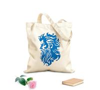 AILOONG Webbing Strap Tote Bag aqua monarch poseidon gods ic emblem in 80 words sea sovereignty poseidon's ic emerges 340g/m² thick fabric Sketching bag