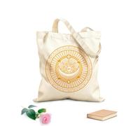 AILOONG Webbing Strap Tote Bag astrology occult alchemy masonry esoteric signs 340g/m² thick fabric Sketching bag