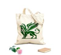 AILOONG Webbing Strap Tote Bag griffin silhouette editable design with transparent 340g/m² thick fabric Sketching bag