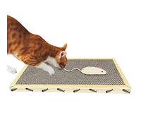Ailopta Cat Scratching Pad | Cat Scratcher Cardboard | Reversible Board Corrugated Cat Scratcher Cardboard for Indoor Cats, Texture Design