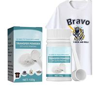 Ailopta Hot Melt Powders - 100g/3.5oz Waterproof White Digital Transfer | DTF Pretreat Powder for DTF Printer Direct Print all Fabric