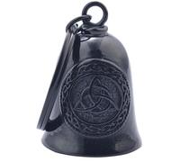 AilRabbit Motorcycle Celtic Bell - Motorcycle Key Chain The Evil Road Spirits of The Road Will be trapped in The Bell (black)