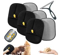 Ailsion Pet Hair Removal Glove,2025 New Ailsion Pet Hair Remover, Double-Sided Reusable Pet Hair Remover Electrostatic Gloves,Say Goodbye to Stubborn Fur,Smooth on All Fabrics - Clothes,Sofa,Rugs (#3)