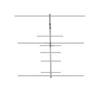 Ailunce AY04 Dual Band Yagi Antenna, High Gain Base Station Antenna 100W SL16K VHF UHF 2M/70CM Compatible with Retevis H-777 RT29 RT-5R Baofeng BF-F8HP UV-5R Kenwood TK-240 TK- 250 etc(Silver, 1Pack)