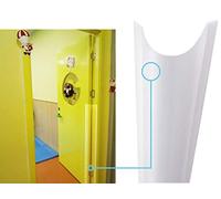 AILUOQI Door Jam Shield Finger Pinch Guard for Baby Proofing, Kids, Hinge Cover Pinch Guard for 90 & 180 Degree Doors Frame & Baby Gate. 47.2"H, 6.7"W. 2 Pieces Set