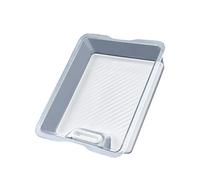 AILYBER Center Console Organizer for Tesla Model 3&Y 2023 2022 2021 Model Y 2024 Interior Accessories Transparent Tray with White Silicone Bottom Lined Pad
