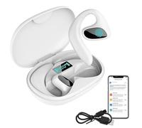 AilyMur V2 Translator Earbuds, AI Translation Earbuds Real Time 144 Language, Translating Earphones Bluetooth, 3-in-1 Translation Headphones Translating Device for Travel Business Learning (White)