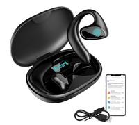 AilyMur V2 Translator Earbuds, AI Translation Earbuds Real Time 144 Language, Translating Earphones Bluetooth, 3-in-1 Translation Headphones Translating Device for Travel Business Learning (Black)