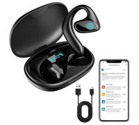Ailymur V2 Translator Earbuds, Ailymur V2 AI Language Translator Earbuds, Translation Headphones Real-Time 3-in-1 Translation Earbud 144 Languages & Accents (Black)