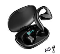 Ailymur V2 Translator Earbuds, Ailymur V2 Translation Earbuds Real Time, 144 Languages High Accuracy Online Translation, Compact & Portable Design for Business and Social Use (BLACK)