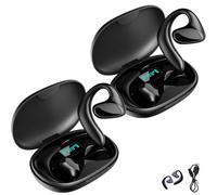 Ailymur V2 Translator Earbuds, Ailymur V2 Translation Earbuds Real Time, 144 Languages High Accuracy Online Translation, Compact & Portable Design for Business and Social Use (BLACK*2)